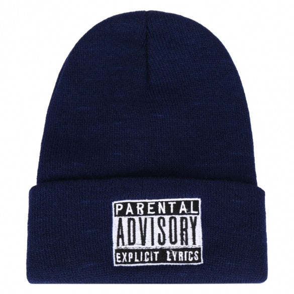 Fashion Warm Unisex Knit Ski Hats Letter Pattern Hip-Hop Beanie Cap Hat