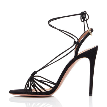 Black strappy Sandals | High heels Sandals | Fashion Sandals