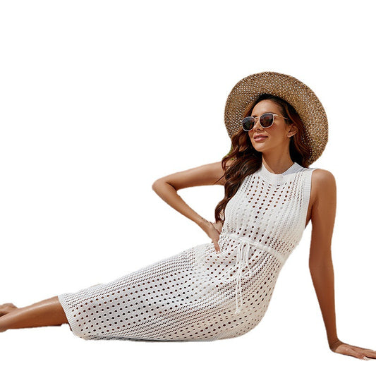 Bikini Cover-up Sun Protection Beach Long Skirt