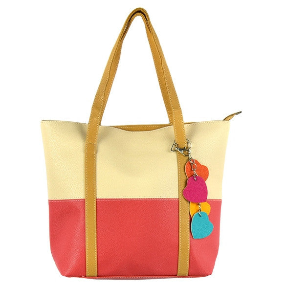 Fashion Cute Women Girl Candy Color Leisure Handbag Purse Shoulder Tote Bag
