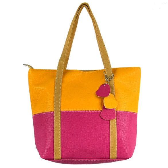 Fashion Cute Women Girl Candy Color Leisure Handbag Purse Shoulder Tote Bag