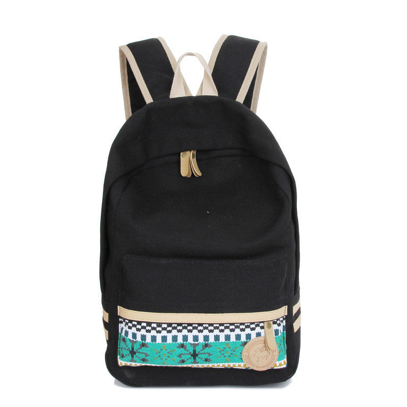 Fashion Street Style Print School Backpack Canvas Bag - Meet Yours Fashion - 5