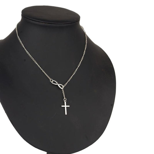 Stylish Chic Eight Cross Shape Pendant Necklace
