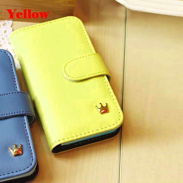 For Apple iPhone 5 5s Slim Luxury Case Cover Flip Leather Hot