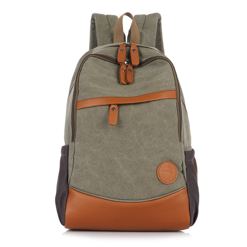 Fashion Korea Casual Style Canvas Computer Backpack - Meet Yours Fashion - 2
