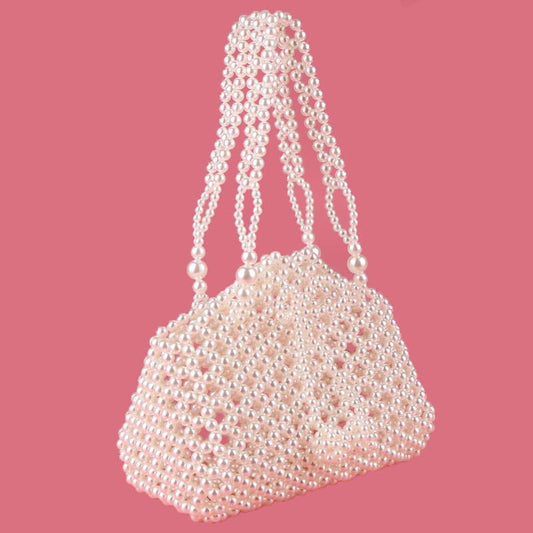 Hadmade Customize Pearl Satchel Bags
