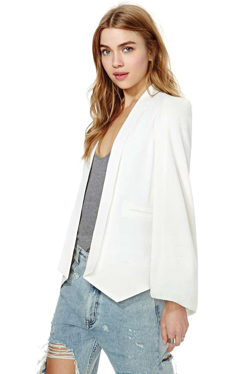 Split Sleeves Cape Suit Blazer Coat - Meet Yours Fashion - 5