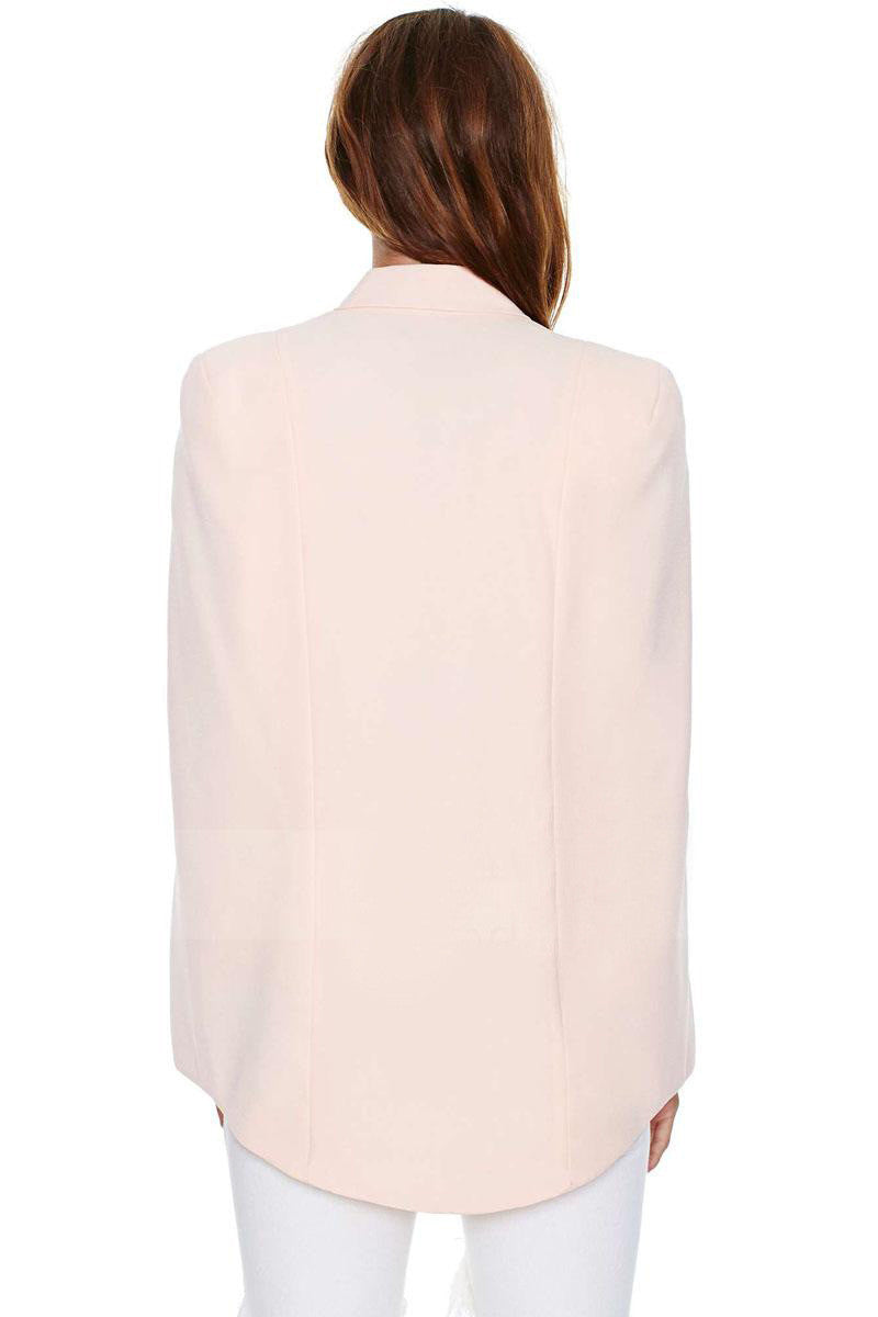 Split Sleeves Cape Suit Blazer Coat - Meet Yours Fashion - 6