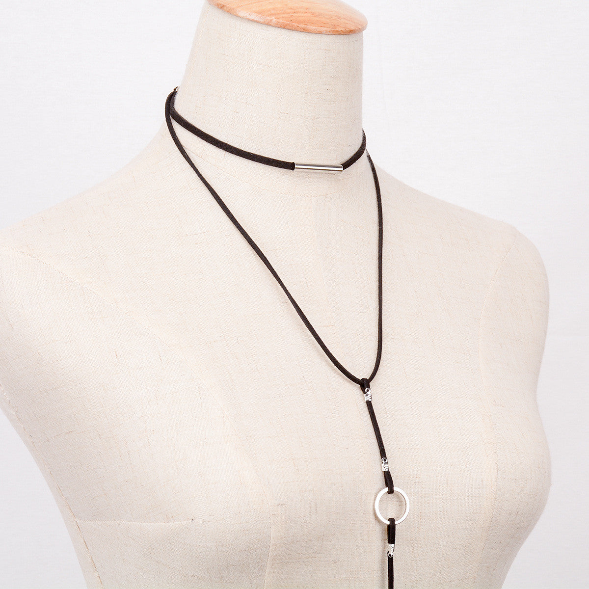 Korea Contracted Velvet Tassel Necklaces