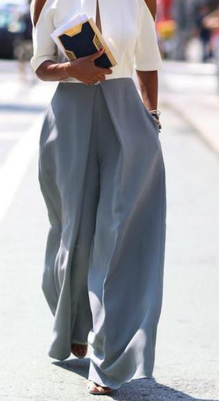 Wide Leg Loose Casual Street High Waist Pants - Meet Yours Fashion - 2