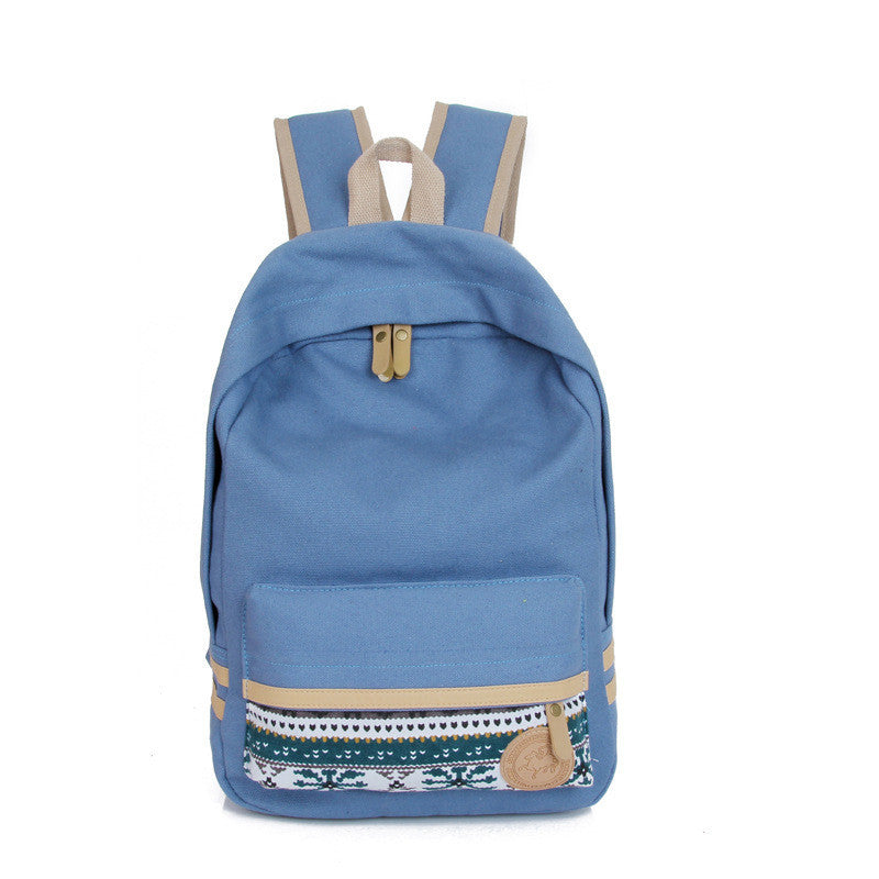 Fashion Street Style Print School Backpack Canvas Bag - Meet Yours Fashion - 4