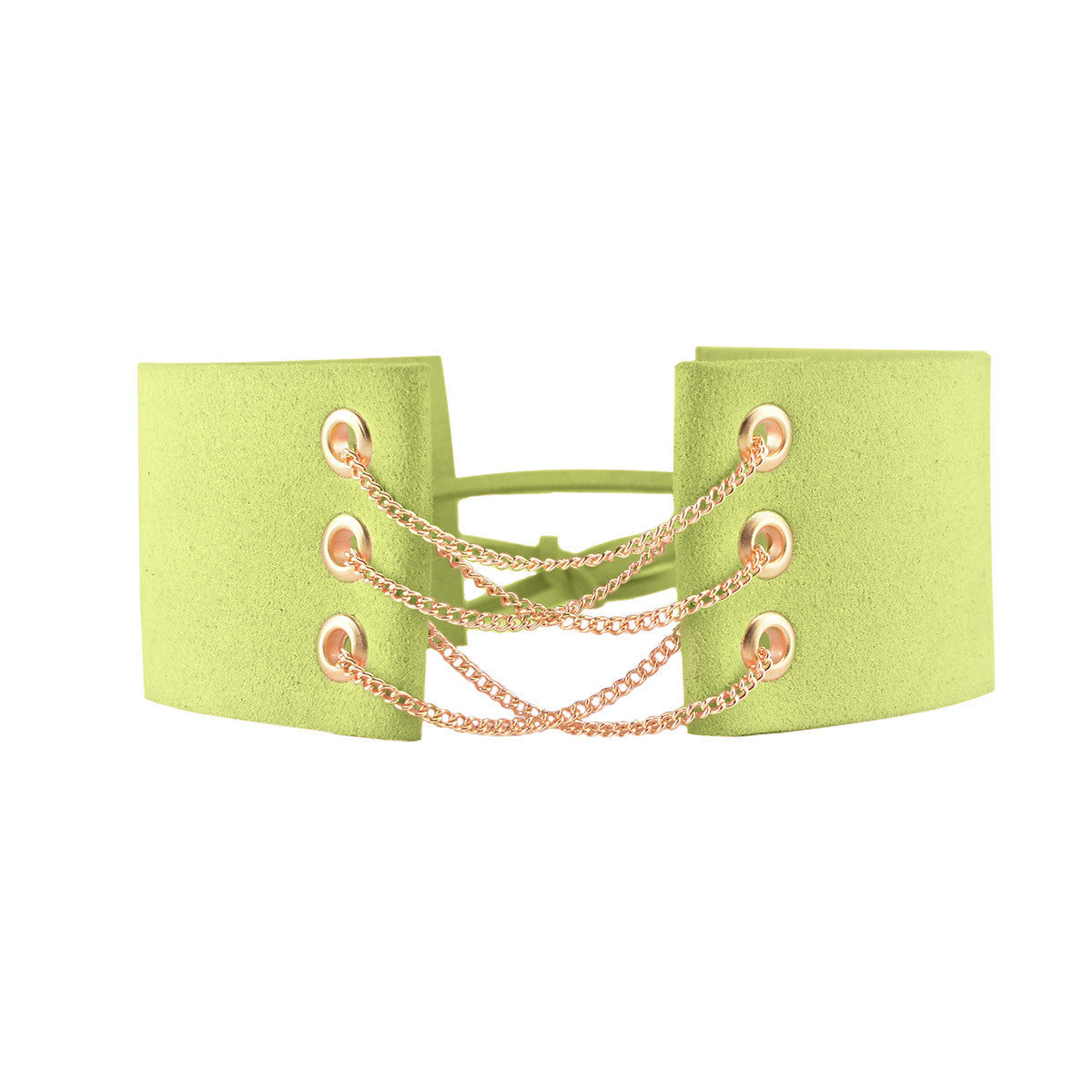 Wide Lint Belt lady's Collars Necklace