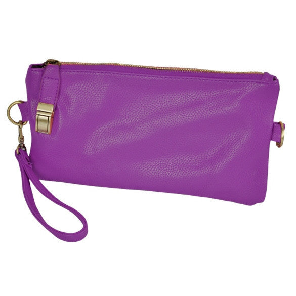 Fashion Retro Women Clutch Chain PU Leather Handbag Purse Tote Shoulder Hand Bag 6 Colors - Meet Yours Fashion - 5