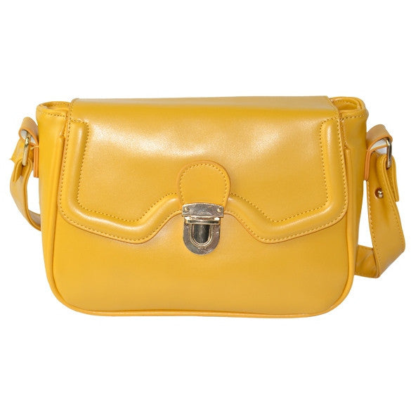Women's Casual PU Leather Shoulder Bag/ Handbag - Meet Yours Fashion - 4