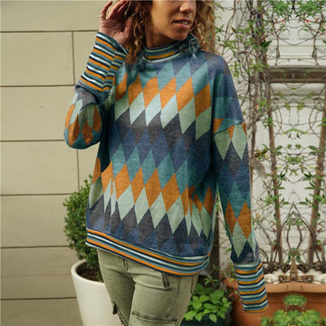 Turtleneck Argil Pullover Sweater