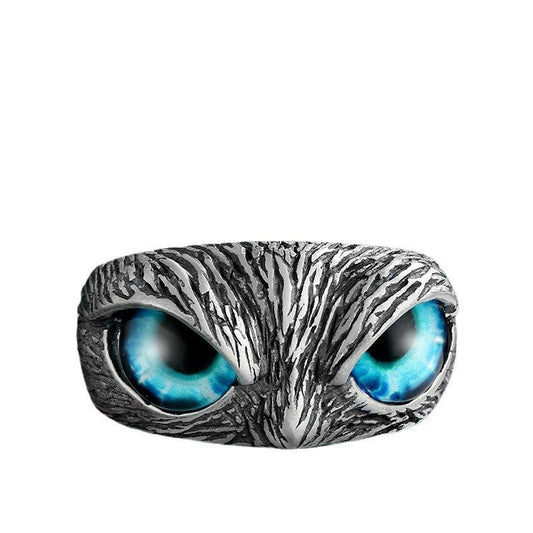 Demon Eye Owl Ring