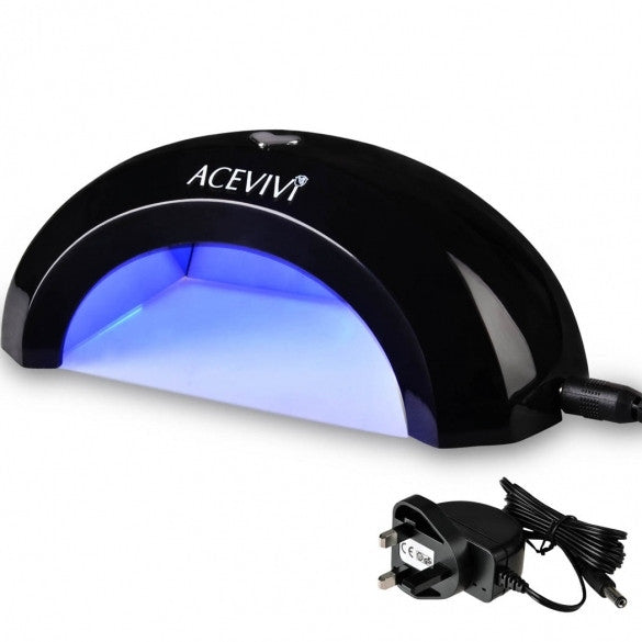 Acevivi 6W LED Gel Polish Nail Dryer Mini Portable Gel Nail Art Dryer Tool