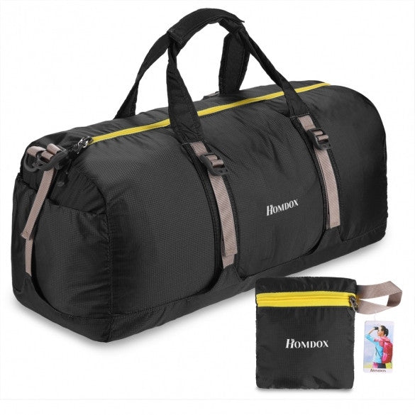 Homdox New Practical Portable Folding 40L Packable Handle Travel Bag