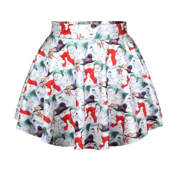 Lovely Christmas Santa Short Skirt - MeetYoursFashion - 3
