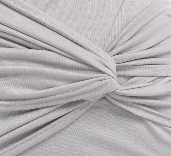 Wrap Draped Slim High Waist Mini Skirt - MeetYoursFashion - 4