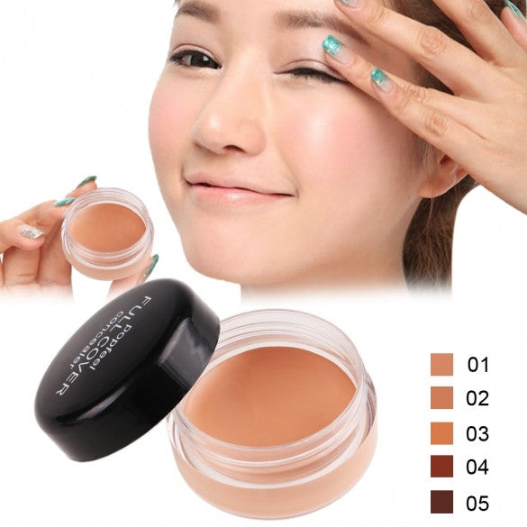 New Women's Natural Concealer Foundation Full Cover Cream Beauty Makeup