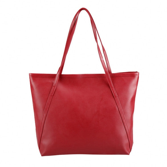 Fashion Ladies Women Synthetic Leather Bag Shoulder Bag Casual Handbag