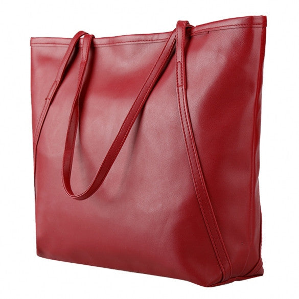 Fashion Ladies Women Synthetic Leather Bag Shoulder Bag Casual Handbag