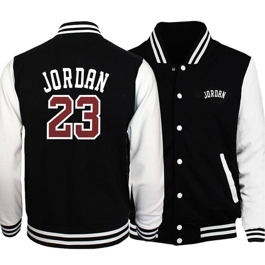 Men Baseball Uniform Coat Autumn Bomber Jacket Jordan Printed Streetwear Casual Tracksuit Hip Hot Men Coats