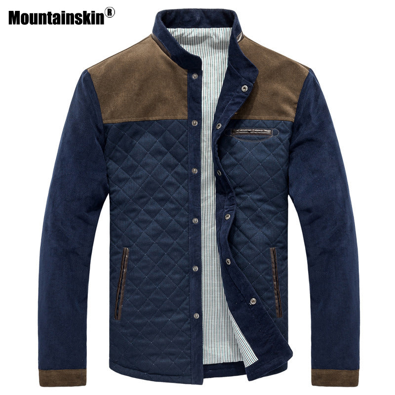 Spring Autumn Men's Jacket Baseball Uniform Slim Casual Coat Mens Brand Clothing Fashion Coats Male Outerwear