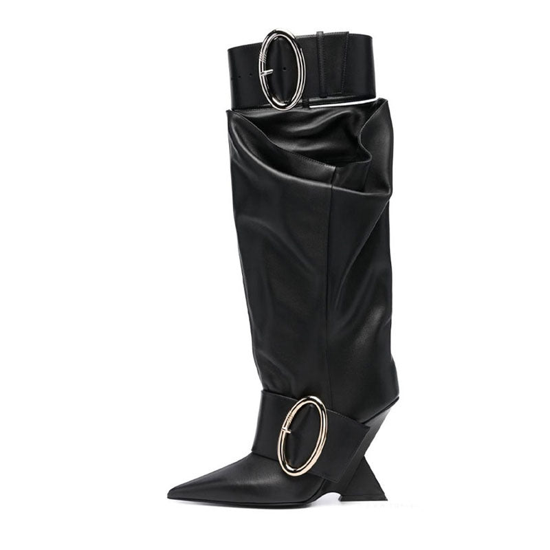 Pointed Toe Boots | Wedge Heel Boots | Over-the-Knee Boots