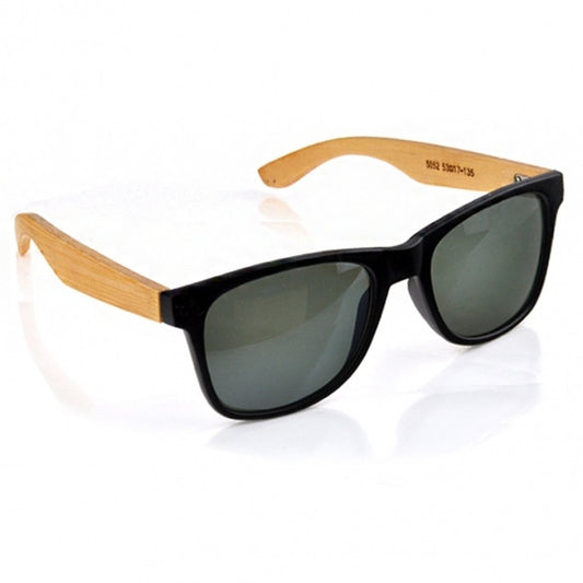 Handmade Bamboo Legs Eyewear Eyeglasses Rivet Sunglasses UV 400