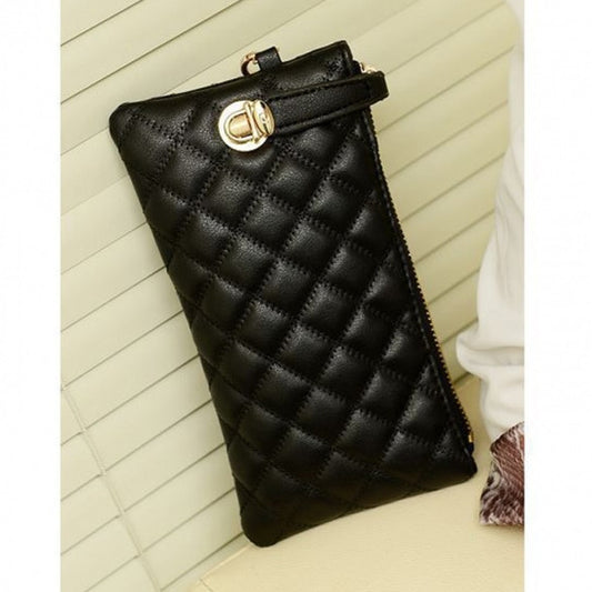 European style Women Phone package Ladies Clutches Purse Long Leather Handbags Zipper Wallet
