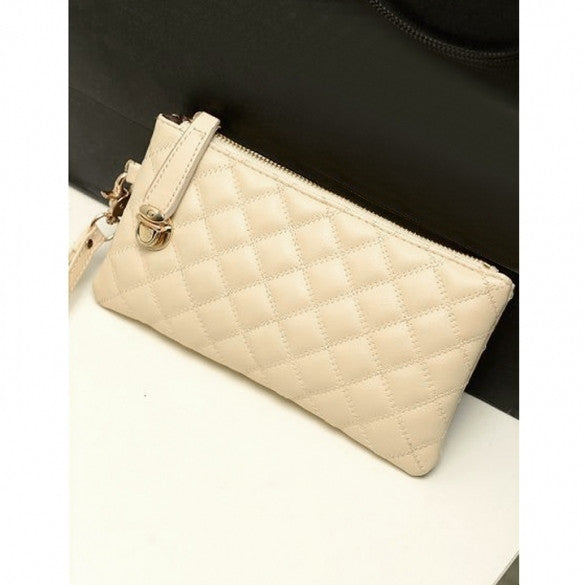 European style Women Phone package Ladies Clutches Purse Long Leather Handbags Zipper Wallet