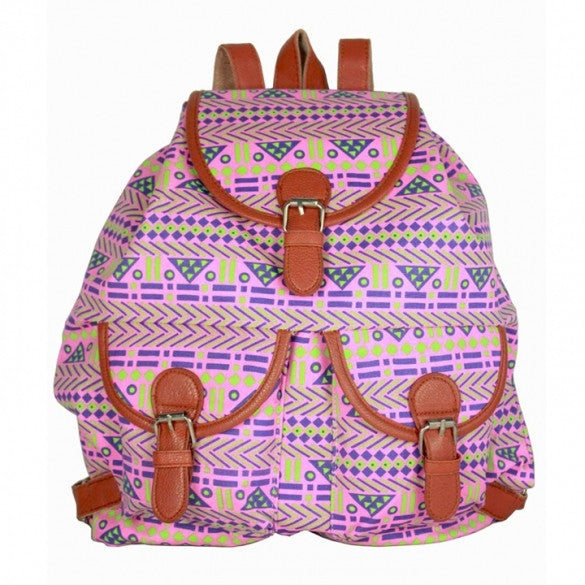 New high quality  New Fashion Girls Cute Clog Pattern Backpack Student Pack Shoulder Bag - Meet Yours Fashion - 3