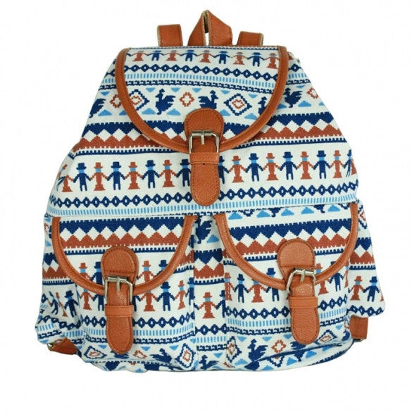 New high quality  New Fashion Girls Cute Clog Pattern Backpack Student Pack Shoulder Bag - Meet Yours Fashion - 6