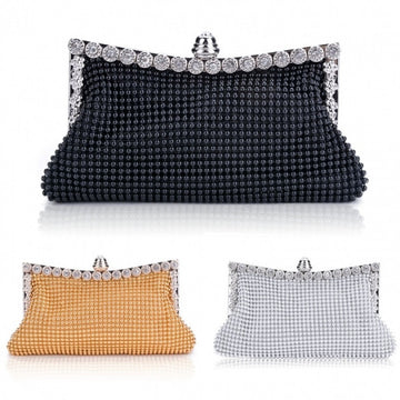 New Clutch Casual Women's Handbag Lady Party Crystal Evening Bags