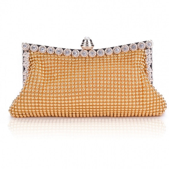 New Clutch Casual Women's Handbag Lady Party Crystal Evening Bags
