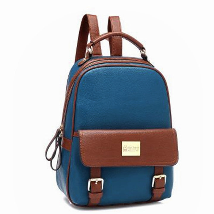 Girls PU School Travel Backpack Bag - MeetYoursFashion - 9