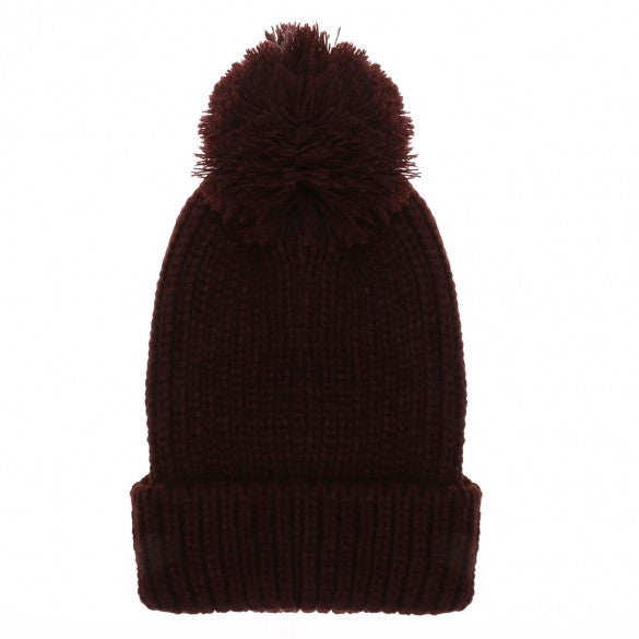 New Stylish Women's Fashion Knit Winter Warm Cap Beanie Hat