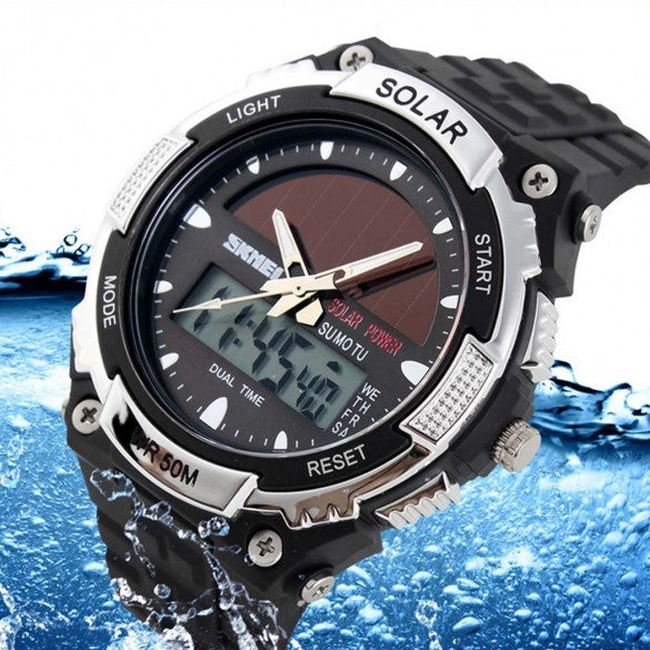 New Wrist Watch Sport Watches Men's Luxury Outdoor Water-Resistant LCD Watch - Meet Yours Fashion - 3