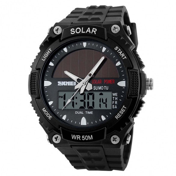 New Wrist Watch Sport Watches Men's Luxury Outdoor Water-Resistant LCD Watch - Meet Yours Fashion - 2