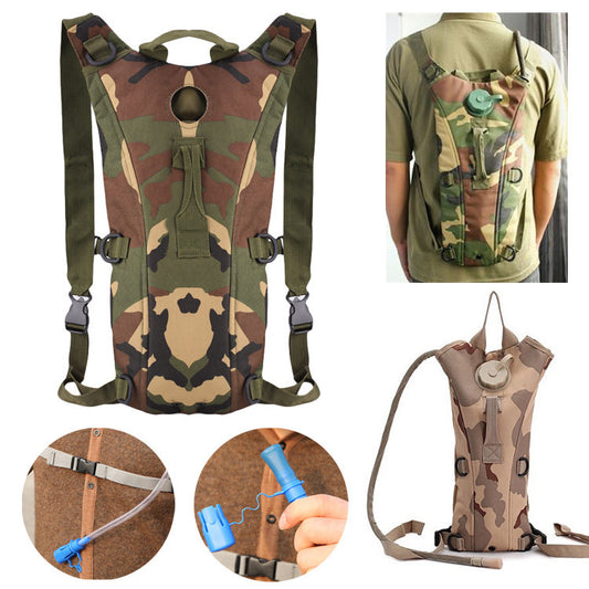 Hot Fashion Men Camouflage Camping Climbing Travel Backpack Sports Backpack