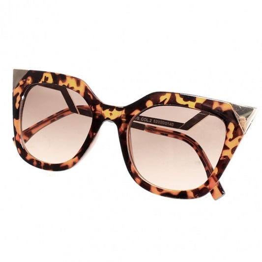 Women's Retro Square Frame Big Lens Eyewear Shades Sunglasses