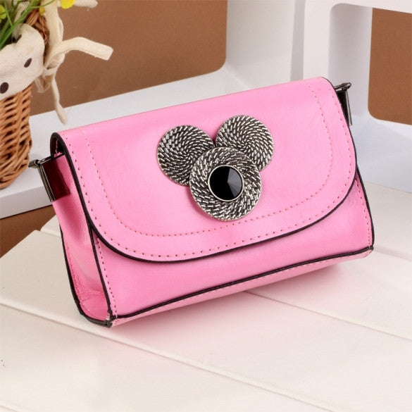 New Women Fashion Synthetic Leather Chain Shoulder Bag Handbags Casual Cross Bags