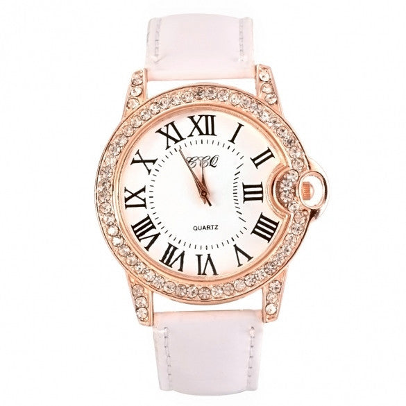 Hot Fashion Practical 6 Colors Adjustable Synthetic Leather Strap Women Watches - Meet Yours Fashion - 7