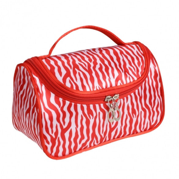 Hot High Quality Fashion Multi Function Satin Make Up Organization Storage Bag