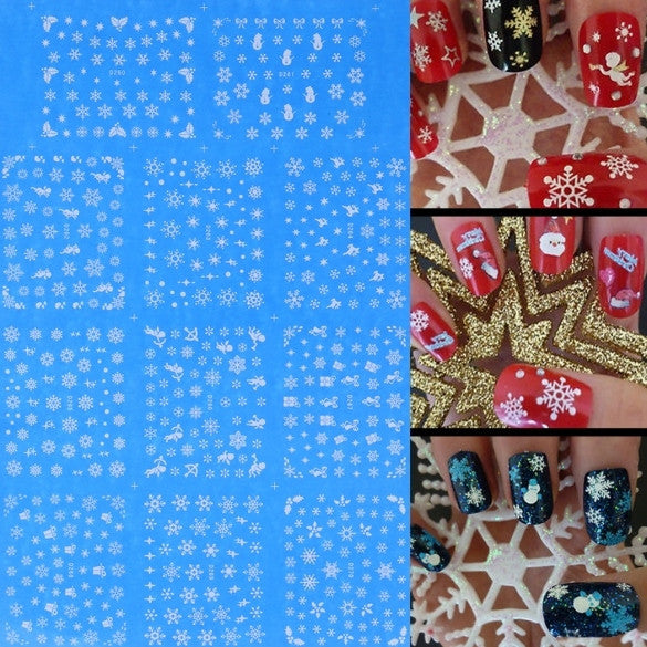 Hot Fashion New Women Lady Nail Art Decoration Stick Nail Art Stickers DIY Manicure Decoration