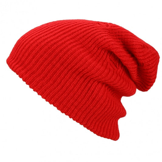 Vintage Style Unisex Adult Men Women Warm Winter Knit Ski Beanie Slouchy Soft Solid Cap Crochet Oversize Baggy Hat