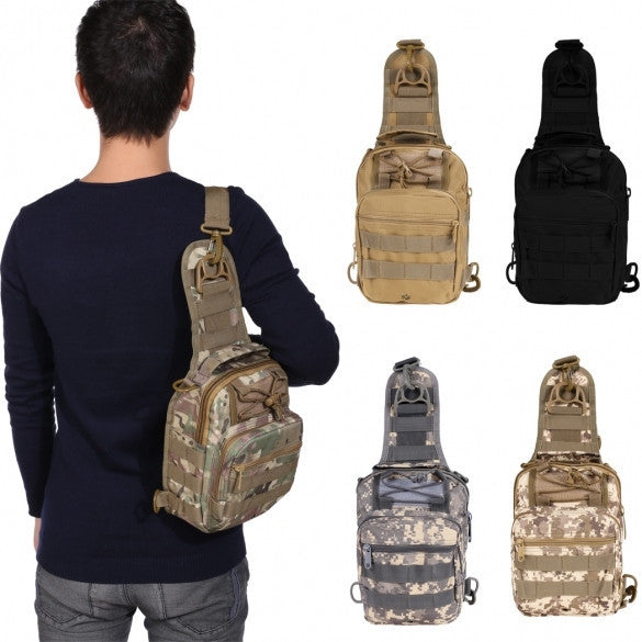 Waterproof Multipurpose Military Tactical Backpack Hiking Camping Traveling Trekking Bag Chest Bag Message Bag - Meet Yours Fashion - 3