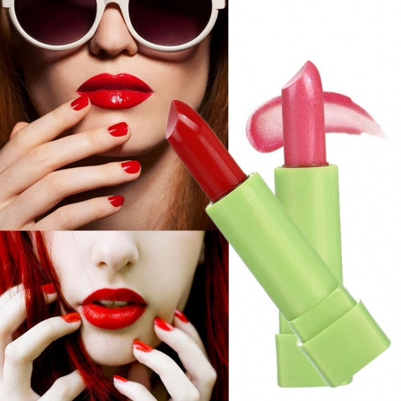 10PCS Makeup Lipstick Set Kit Long Lasting Moisturizing Shimmer Aloe Lipstick
